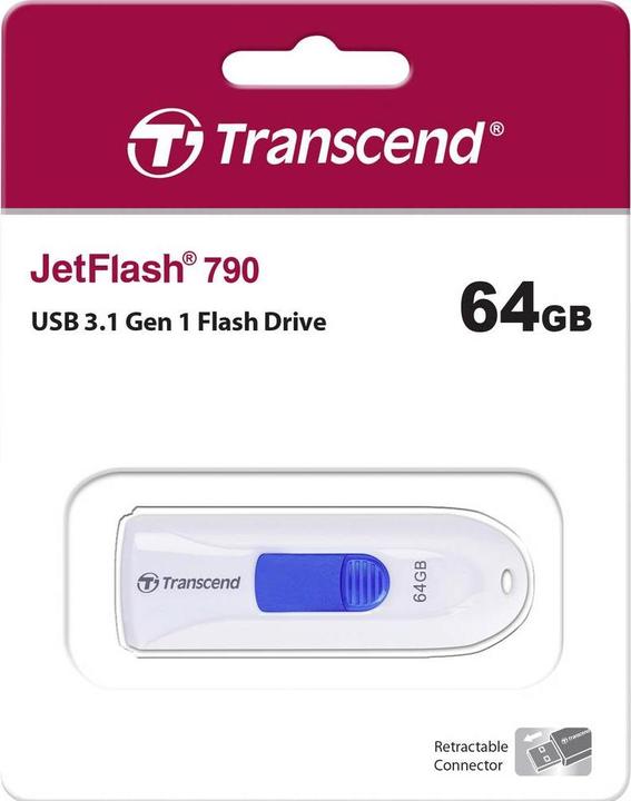 Immagine prodotto Transcend Jetflash790 (64 GB, USB-A, USB 3.0)