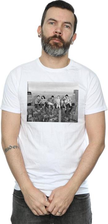 Actual product image Friends Mens Construction Photo T-Shirt (3XL)