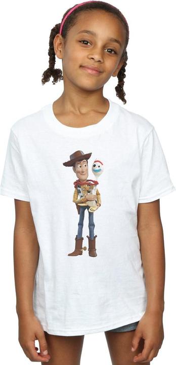 Immagine prodotto Disney Toy Story 4 Woody And Forky Maglietta Ragazze (140, 146)
