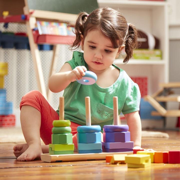 Image du produit Melissa & Doug Empileur géométrique (10567)