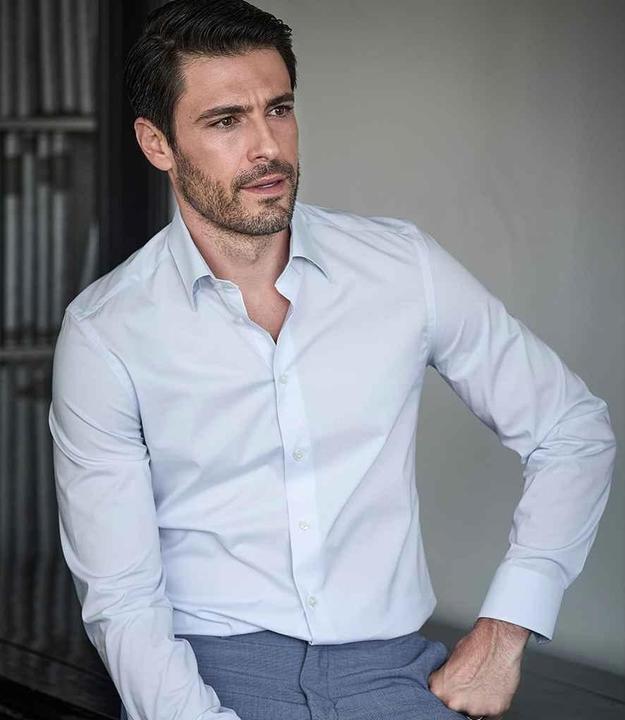 Immagine prodotto Tee Jays Camicia di lusso a maniche lunghe (L)