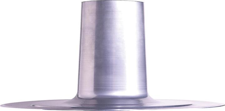Helios HELI FDP 125 aluminium roof tile for flat roof DN 125 mm for roof bonnet DH 125