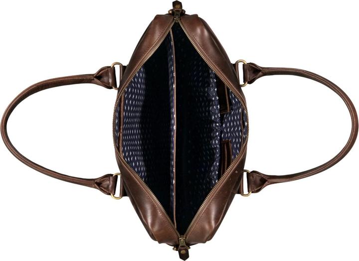 Image du produit Buckle & Seam Serviette Everett Marron/Dots