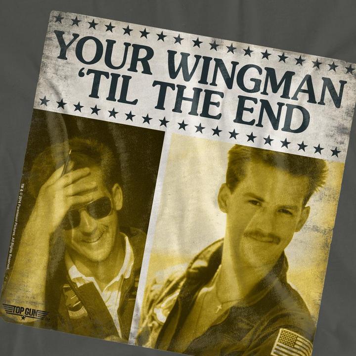 Image du produit Top Gun - T-shirt TIL THE END - Adulte (M)
