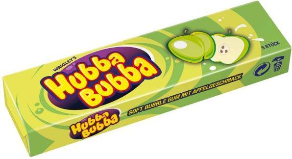 Image du produit Hubba Bubba Pomme (5 pcs, 35 g)