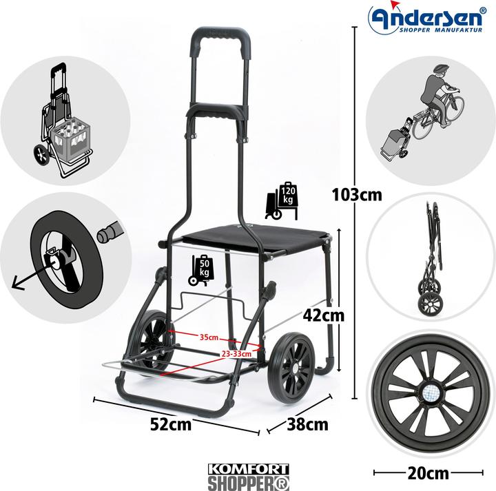 Produktbild Andersen Komfort Shopper Signe
