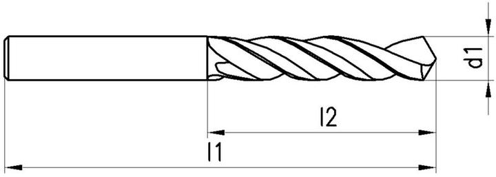 Produktbild Neriox Spiralbohrer Typ N, HSS, DIN 338 (0.85 mm)
