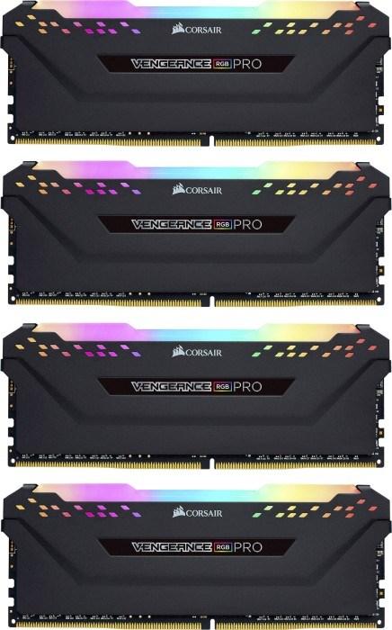 Actual product image Corsair Vengeance RGB Pro (4 x 16GB, 3200 MHz, DDR4-RAM, DIMM)