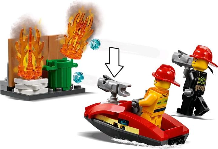 Produktbild LEGO Feuerwehr Station (60215, LEGO City)