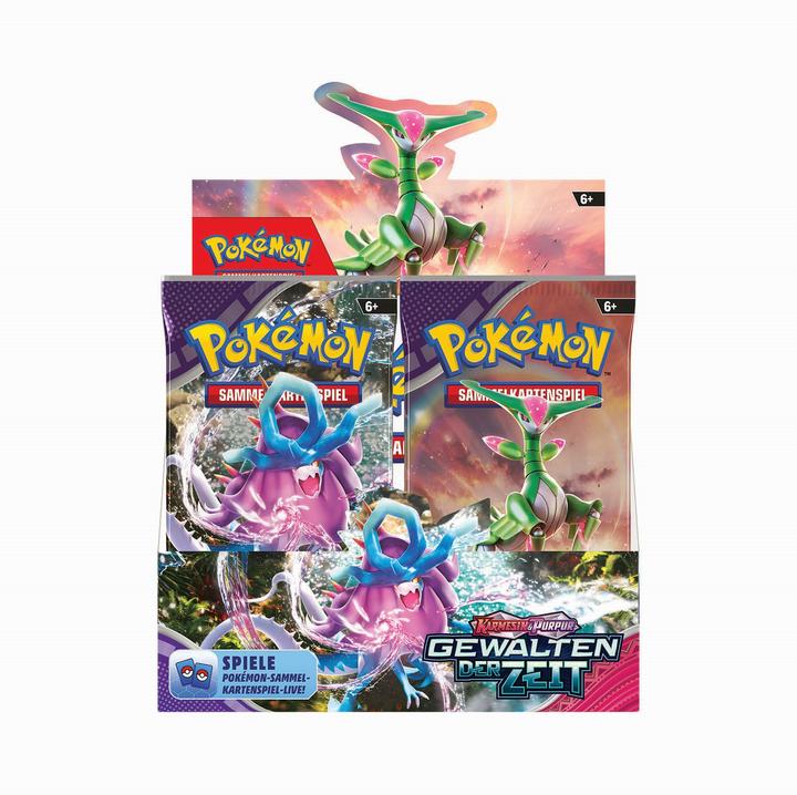 Actual product image Pokémon Temporal Forces (German, Booster display)