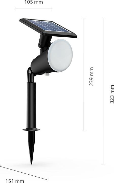 Image du produit Philips Jivix solaire (150 lm, IP44)