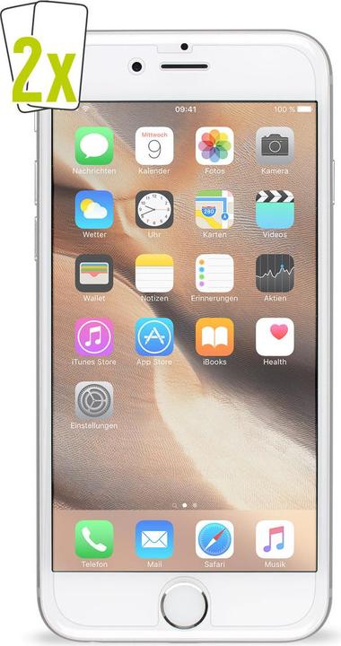 Actual product image Artwizz ScratchStopper screen protector (2 Piece, Apple iPhone 6 Plus)