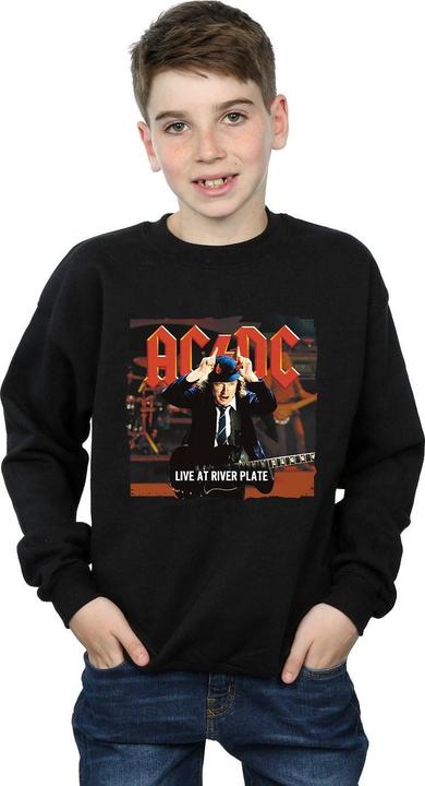 Produktbild AC/DC Live At River Plate Columbia Records Sweatshirt Jungen (140, 146)