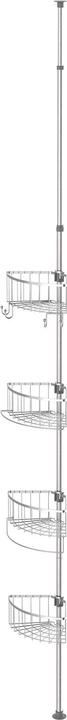 Actual product image Eisl Telescopic corner shower shelf (23 x 27 x 245 cm)