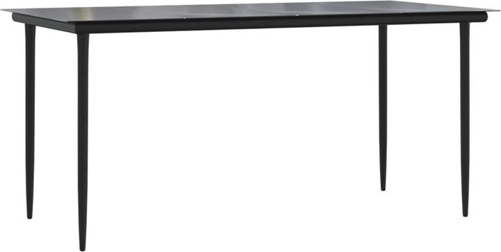 Immagine prodotto VidaXL Mobili da giardino set da pranzo set da giardino gruppo di sedute 7pcs grigio chiaro poly rattan (80 cm)