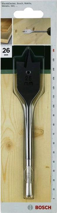 Actual product image Bosch Zubehör Flat milling drill, hexagonal D= 20.0 mm L= 160 mm (up to 20 millimetres)