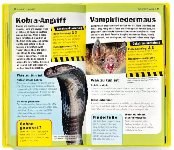 Produktbild Die 100 gefährlichsten Dinge der Welt (Deutsch, Anna Claybourne, Ute Löwenberg, 2010)