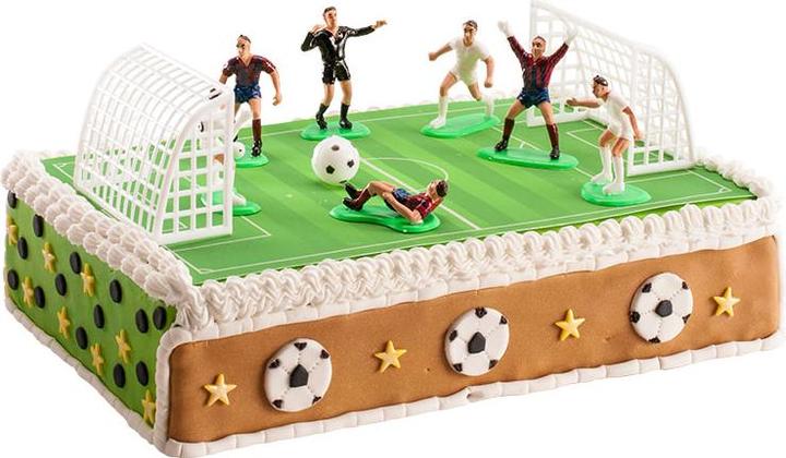 Produktbild Decocino Tortendeko Fussballfeld Set (7 x)