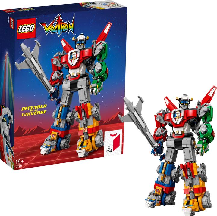 Produktbild LEGO Voltron (21311, LEGO Ideas, LEGO Seltene Sets)