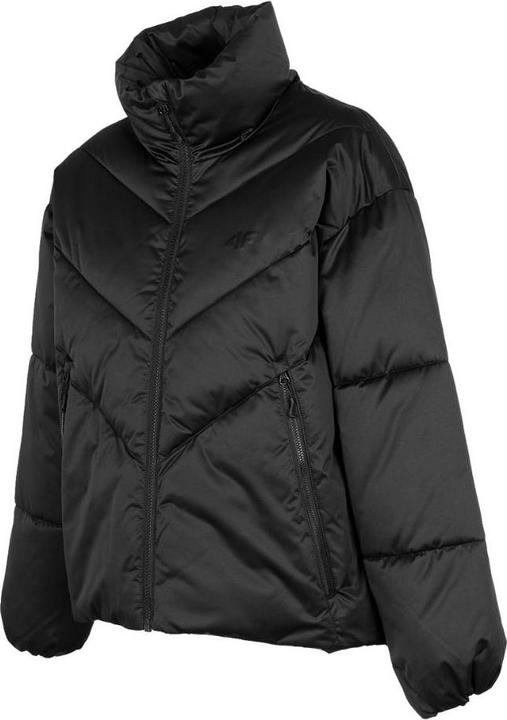 4F Damenjacke tiefschwarz H4Z22 KUDP019 (M) (M)