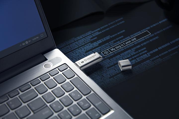 Immagine prodotto Kingston IronKey Locker+ 50 (128 GB, USB 3.2, USB-A)