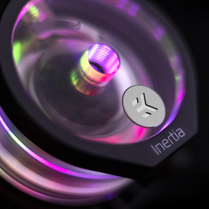 Actual product image EKWB EK Quantum Inertia D5 Body D-RGB - Acrylic