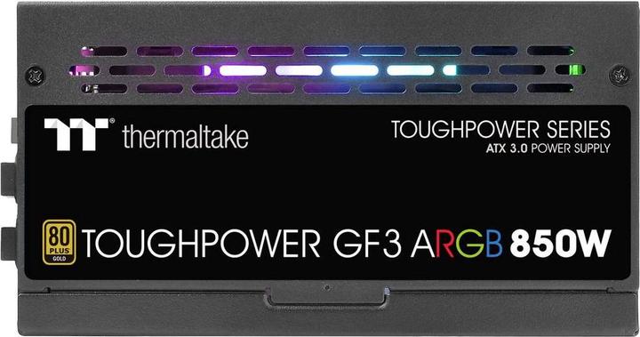 Image du produit Thermaltake ToughPower GF3 ARGB 850W EU Gold Alimentation ATX 3.0 80+ Gold PCle 5.0 (850 W)