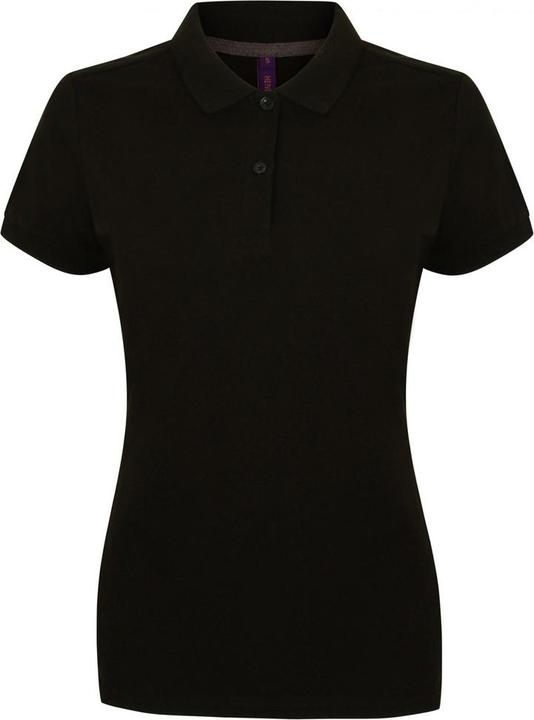 Actual product image Henbury Womens/Ladies Cotton Pique Modern Polo Shirt (34 D)