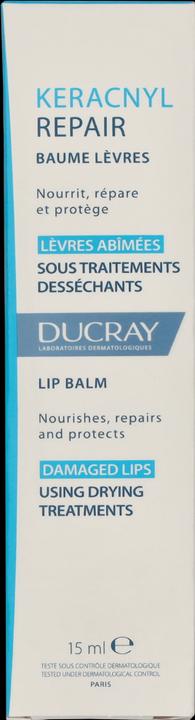 Produktbild Ducray Keracnyl Repair Lippenbalsam, 15 ml Creme (15 ml)