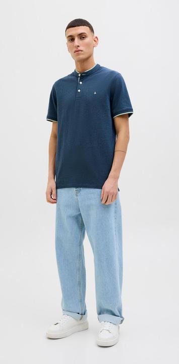 Actual product image Jack & Jones Jjepaulos Mao Polo Ss Noos (XL)