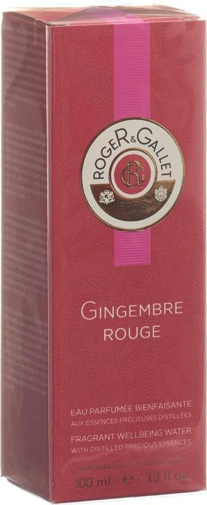 Actual product image Roger & Gallet Gingembre Rouge Fresh Fragrant Water (Body mist, 100 ml)