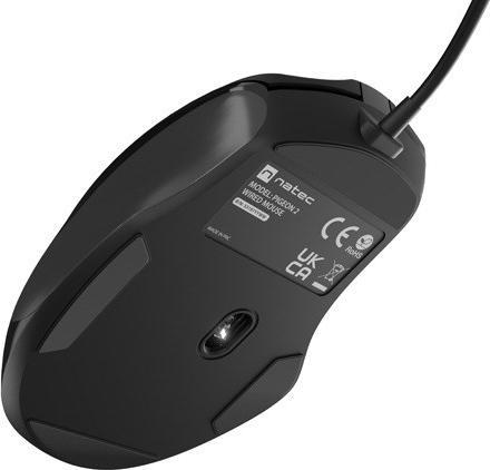 Actual product image Genesis NATEC MYSZ PIGEON 2 4000DPI CZARNA NMY-2047 (Cable)