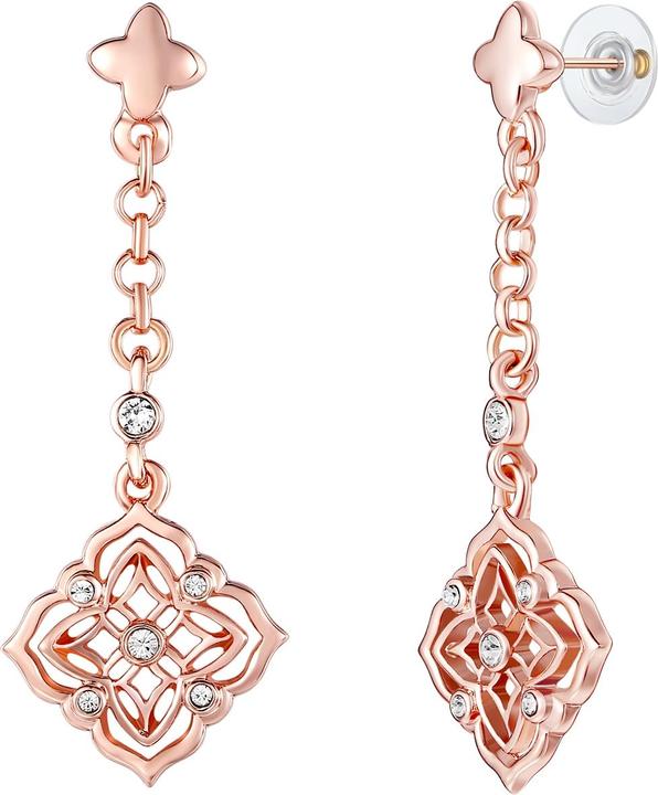 Actual product image Lulu & Jane Metal alloy decorated with Swarovski® crystals rose gold - 33304 (Metal alloy)
