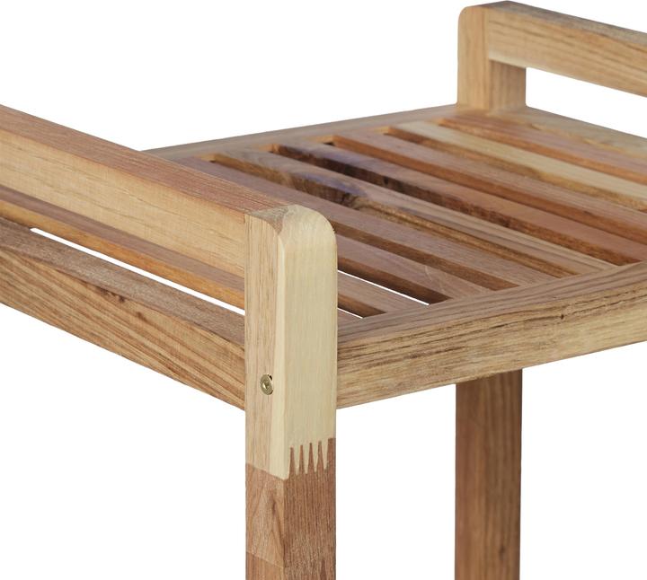 Actual product image Relaxdays Bathroom shelf wood (35 x 31 x 71.5 cm)