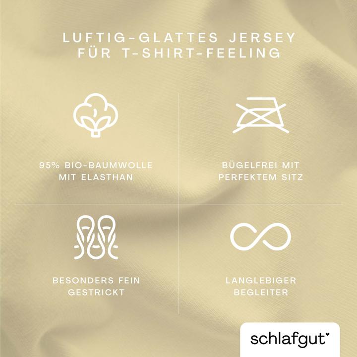 Image du produit schlafgut Knitted Jersey (Housse de couette, 240 x 220 cm)