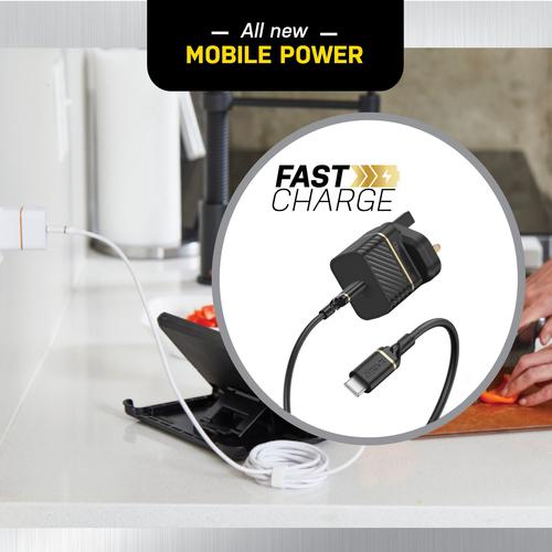 Actual product image OtterBox UK Fast Charge Wall Charger Kit (20 W)