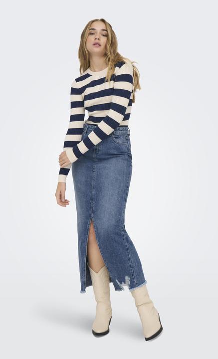 Produktbild Only Mittlere Taille Langer Rock Jeansrock (M)