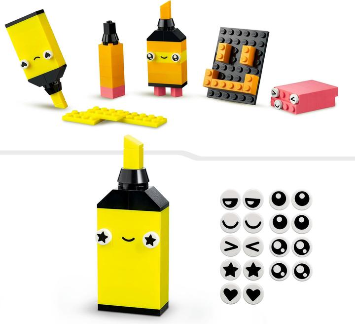 Actual product image LEGO Neon Creative Kit (11027, LEGO Classic)
