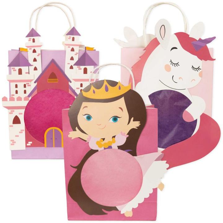 Actual product image Papierdrachen Lantern craft set - Princess - Set of 3