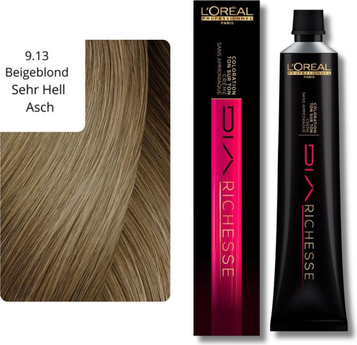 Actual product image L'Oréal Professionnel Dia Richesse (13 Beige blond Very light ash)