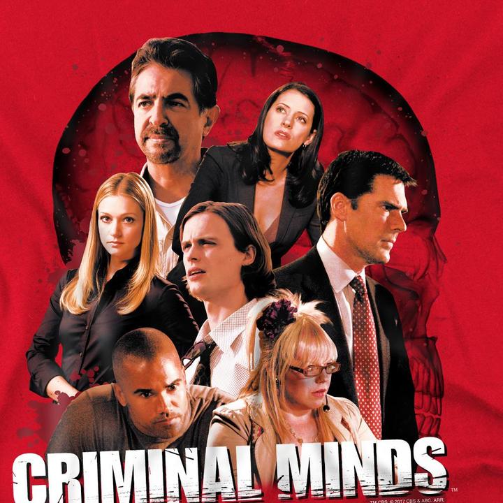 Actual product image Criminal Minds Mens Brain Trust T-Shirt (3XL)