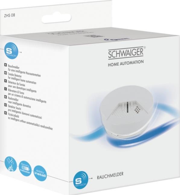 Image du produit Schwaiger ZHS08 Détecteur de fumée