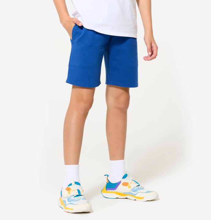 Immagine prodotto Domyos T-shirt bambini in cotone - 500 blu (6, 7, 8)