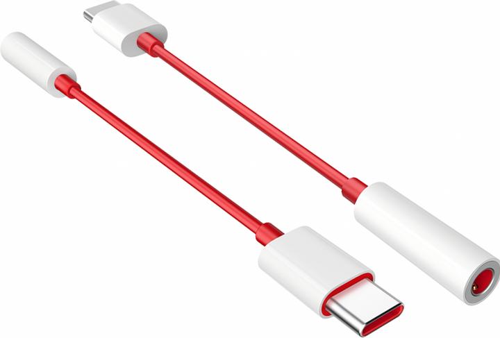 Productafbeelding OnePlus USB-C naar 3,5 mm adapter (USB Type C, 3,5 mm aansluiting)