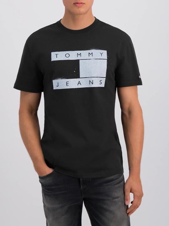 Actual product image Tommy Hilfiger T-Shirt noir (52)