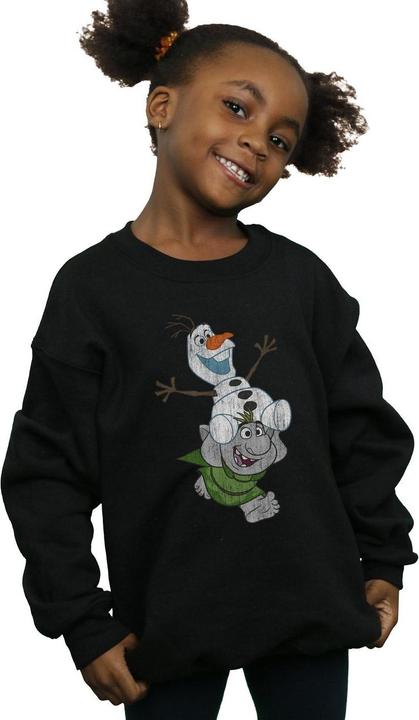 Produktbild Disney Frozen Olaf And Troll Sweatshirt Mädchen (140, 146)