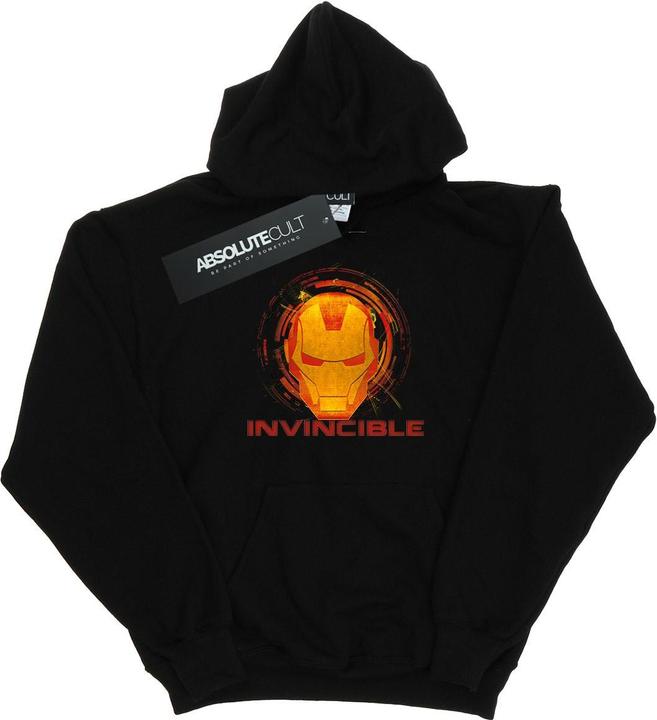 Actual product image Boys Avengers Iron Man Invincible Hoodie (116)