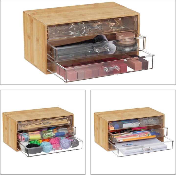 Immagine prodotto Relaxdays Organizer, bambù