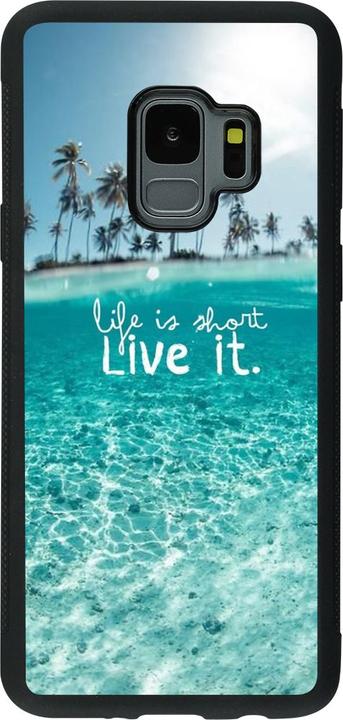 Produktbild PhoneLook Hülle Silikon schwarz Summer 18 24 (Samsung Galaxy S9)