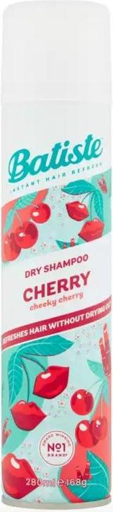 Schwarzkopf Batiste, Kirsche, trockenes Shampoo, 200 ml (200 ml, Trockenshampoo)